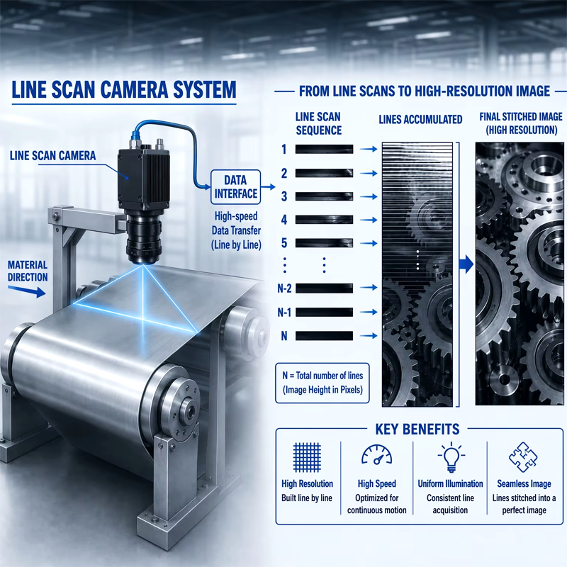 Liệu camera thị giác máy tốc độ cao có thể chụp được các khuyết tật ở cấp độ micromet trên các dây chuyền sản xuất đang vận hành?