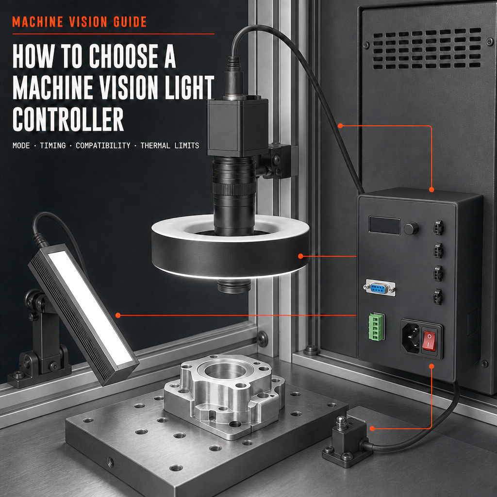 How to Choose Machine Vision Light Controller: Guide