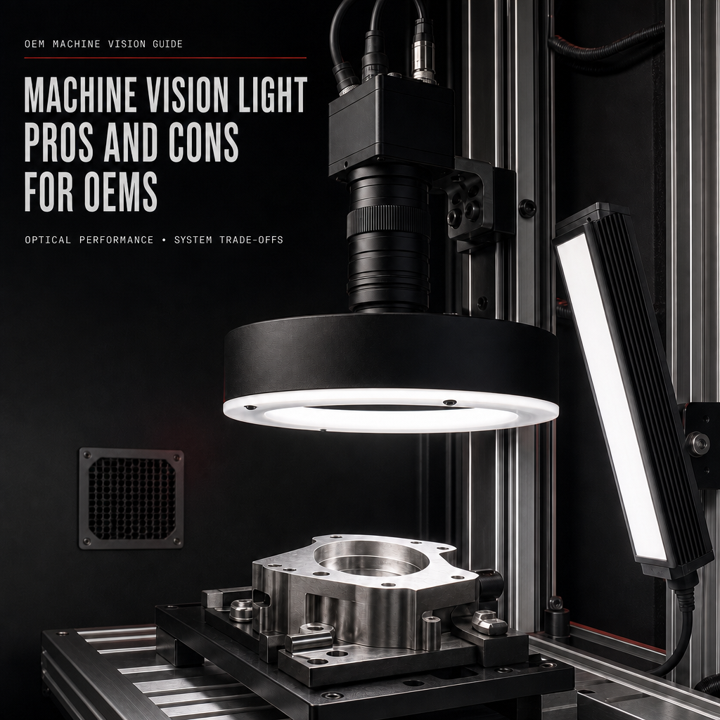 Machine Vision Light Pros and Cons: What OEMs Must Know