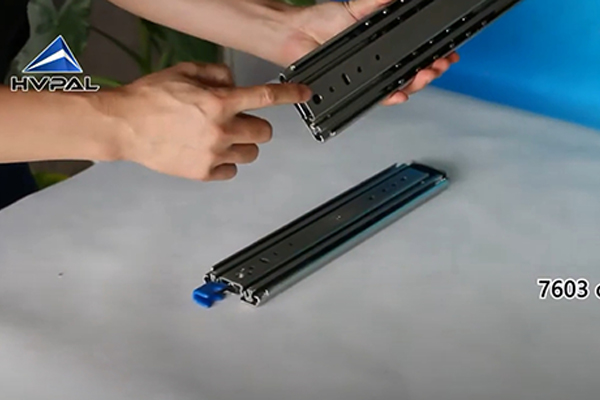 Heavy duty drawer slides for 500 LBS loading rate, heavy duty locking drawer slides and non-locking