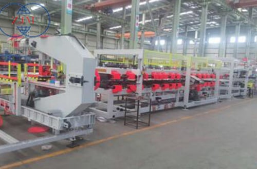 Linia produkcyjna paneli sandwich z izolacją Rockwool/EPS