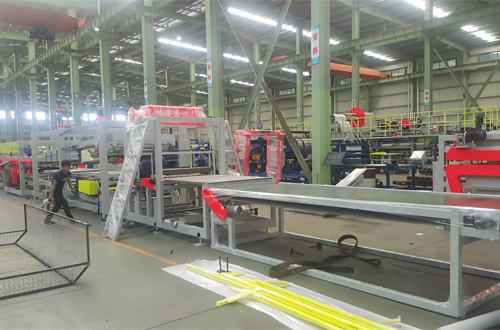 Linia produkcyjna paneli zwichrowanych SP-7 Mineral Wool/EPS