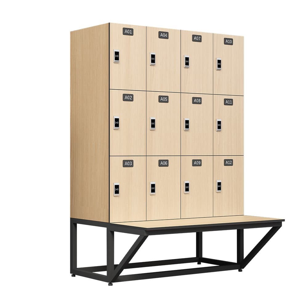 When should you choose HPL lockers for high-moisture environments?