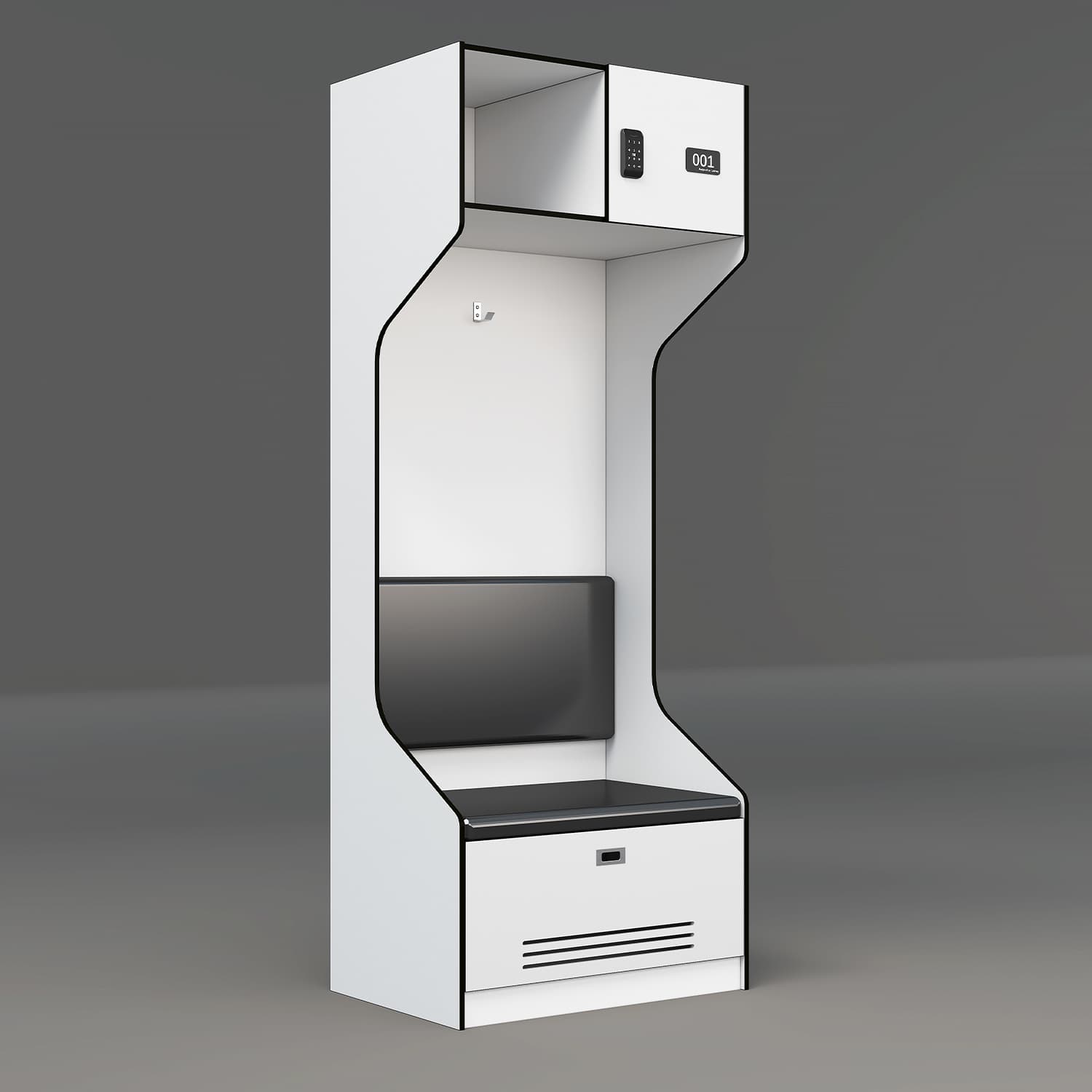 When should facilities choose phenolic lockers?
