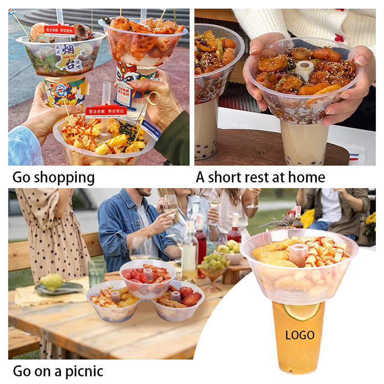 透明プラスチックカップおよびフタが商品のプレゼンテーションをどのように向上させるか