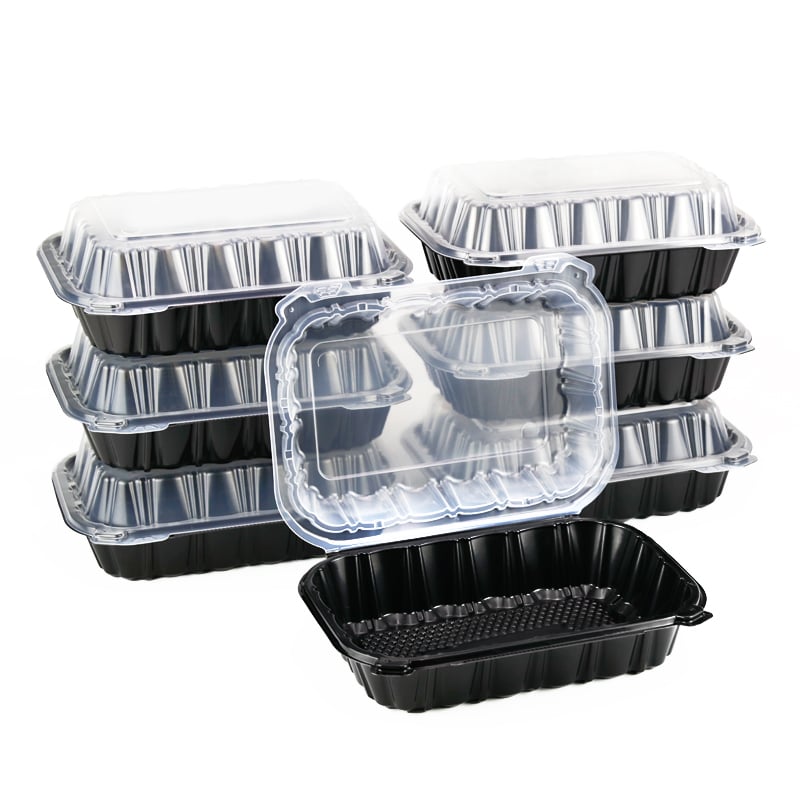Hộp nắp gập dùng một lần không chứa BPA