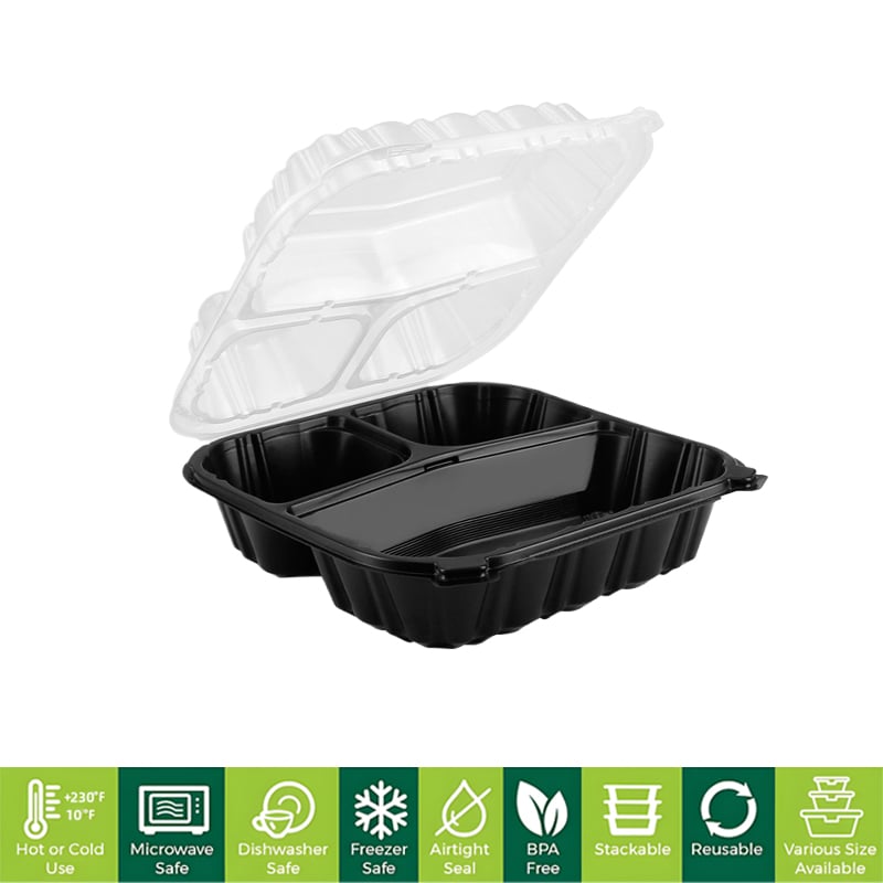 Bulk Hinged Clamshell Containers: Must-Haves for Food Trucks