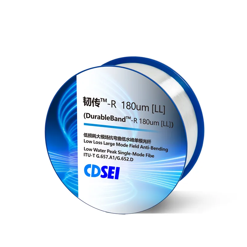 DurableBand-R 180μm [LL] Low Loss Large Mode Field Anti-Bending Low Water Peak Single-Mode Fiber G.652.D/G.657.A1-CDSEI