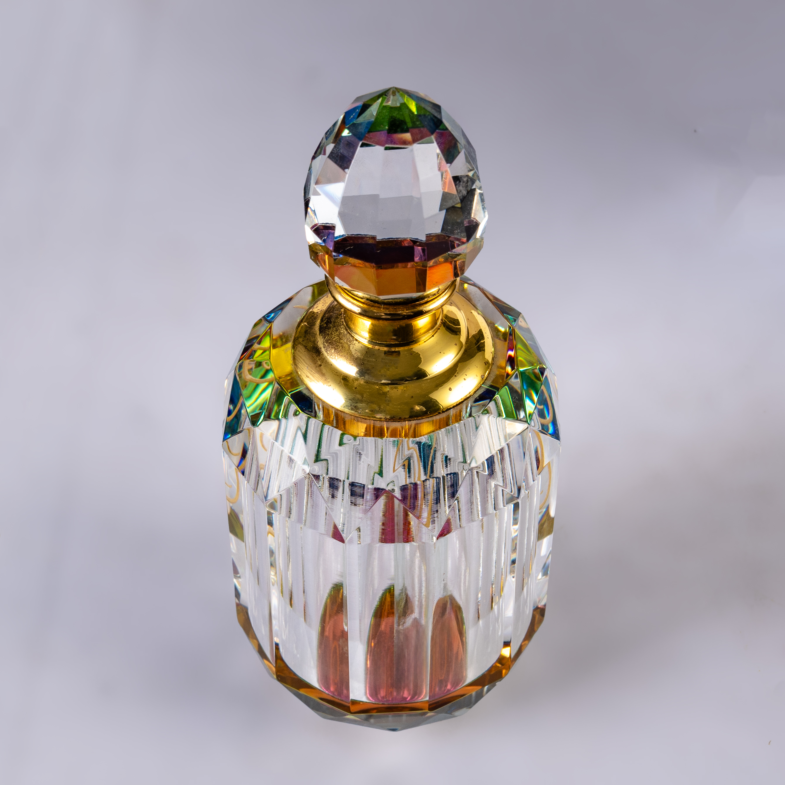 Small Bridge New Design Premium Luxury Fancy Clear Empty Mini Perfume Bottle New Mold Custom Glass Cap Perfume Oil Bottles
