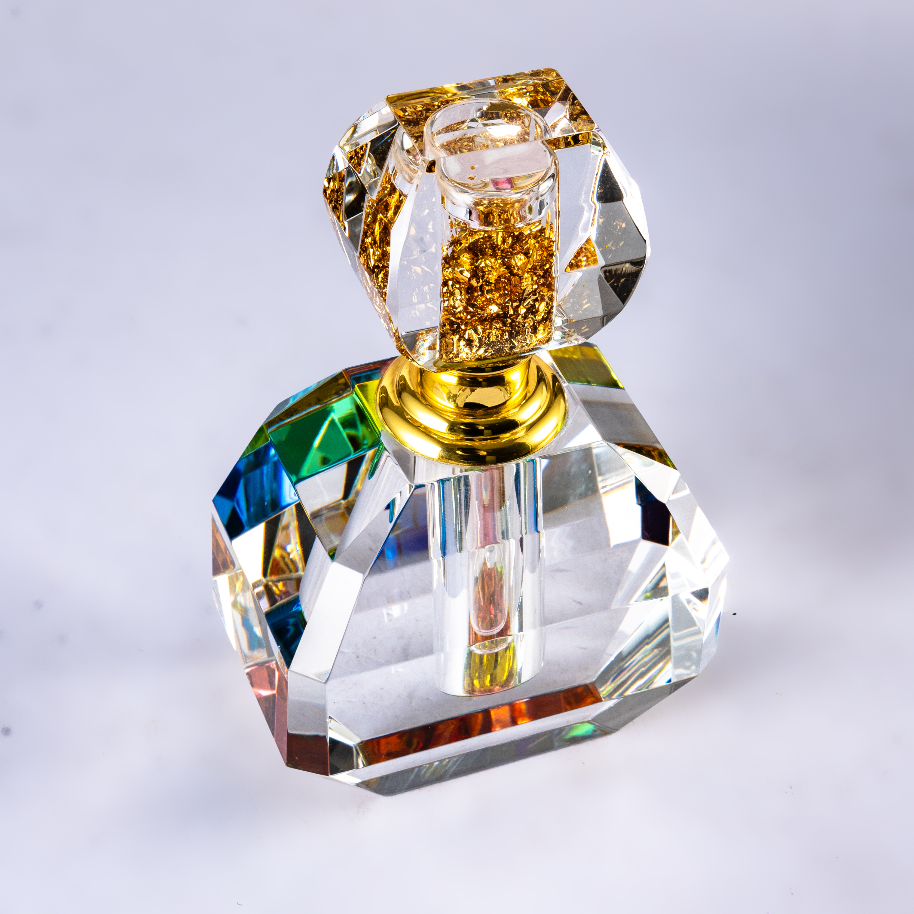 Smallbridge high-grade products wholesale perfume bottle with gold foil for gifts, bottle weight 542g