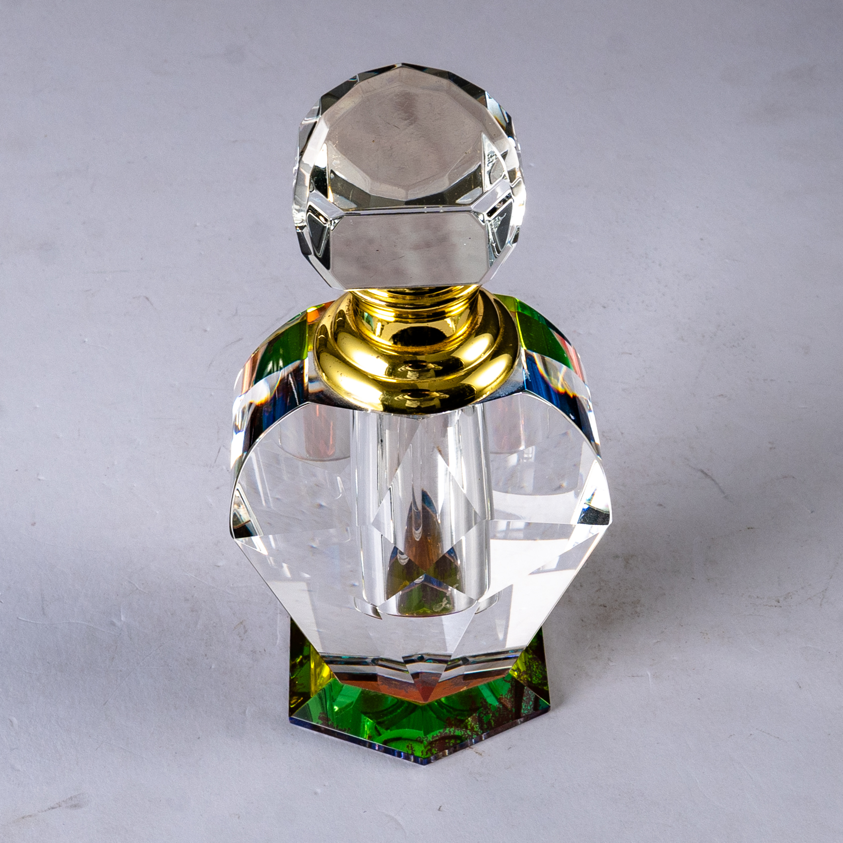 Smallbridge New Design Wholesale perfume Bottle Process Color plated Essential Oil Bottle Liquid Bottle Weight 409g