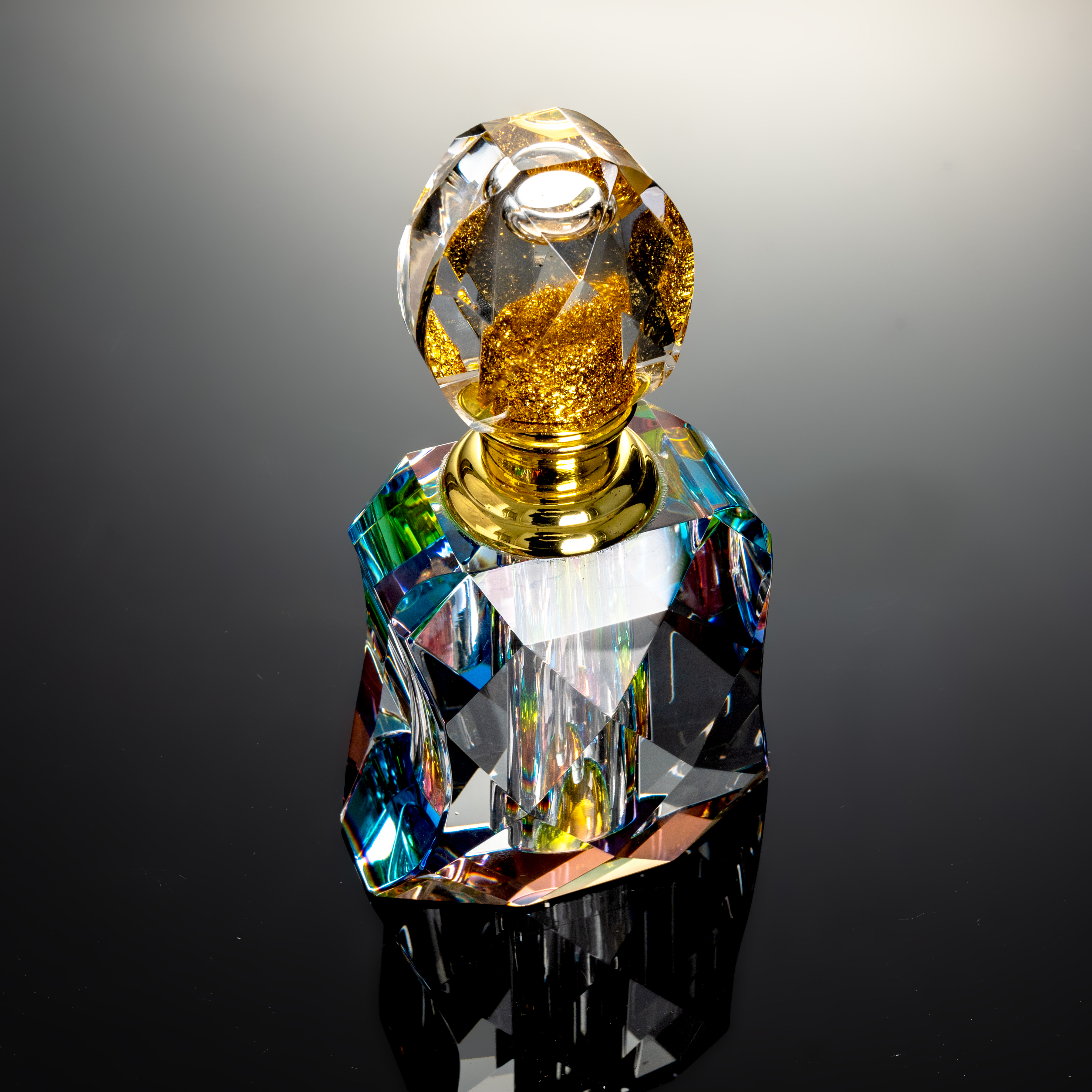Smallbridge high-grade products wholesale perfume bottle color plating process bottle cap gold foil shape gifts for self use bottle weight 452g