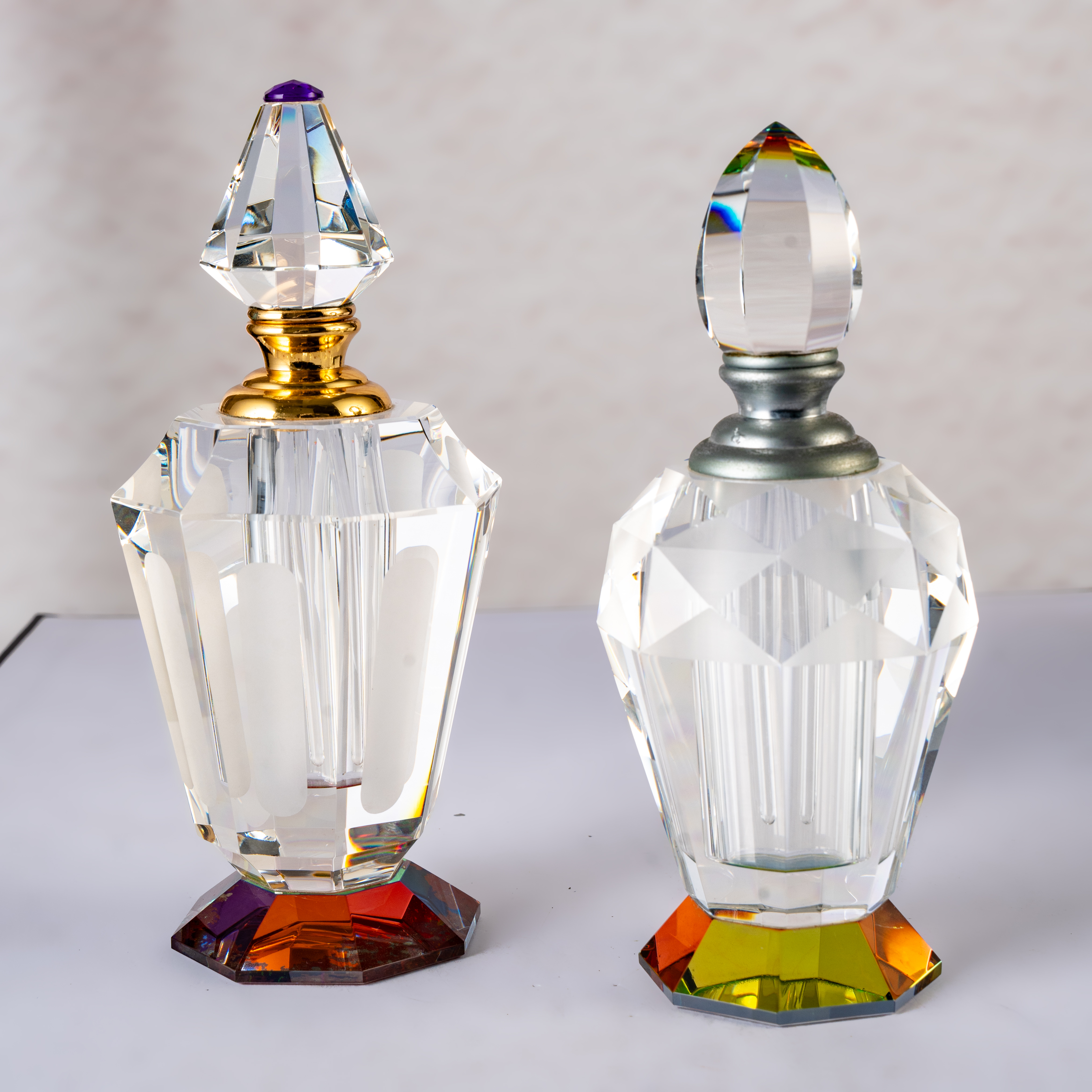 SmallBridge High Quality Wholesale perfume Bottle Color Plating Process Bottle Body 348g Essential Oil Bottle Capacity 12ml Liquid Bottle