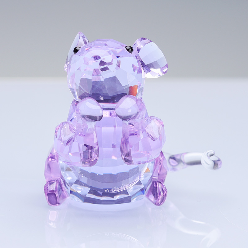 Crystal Mouse Cute Small Animal Living Room Decoration Gift for Friends Birthday Gift Customizable Wholesale High Quality