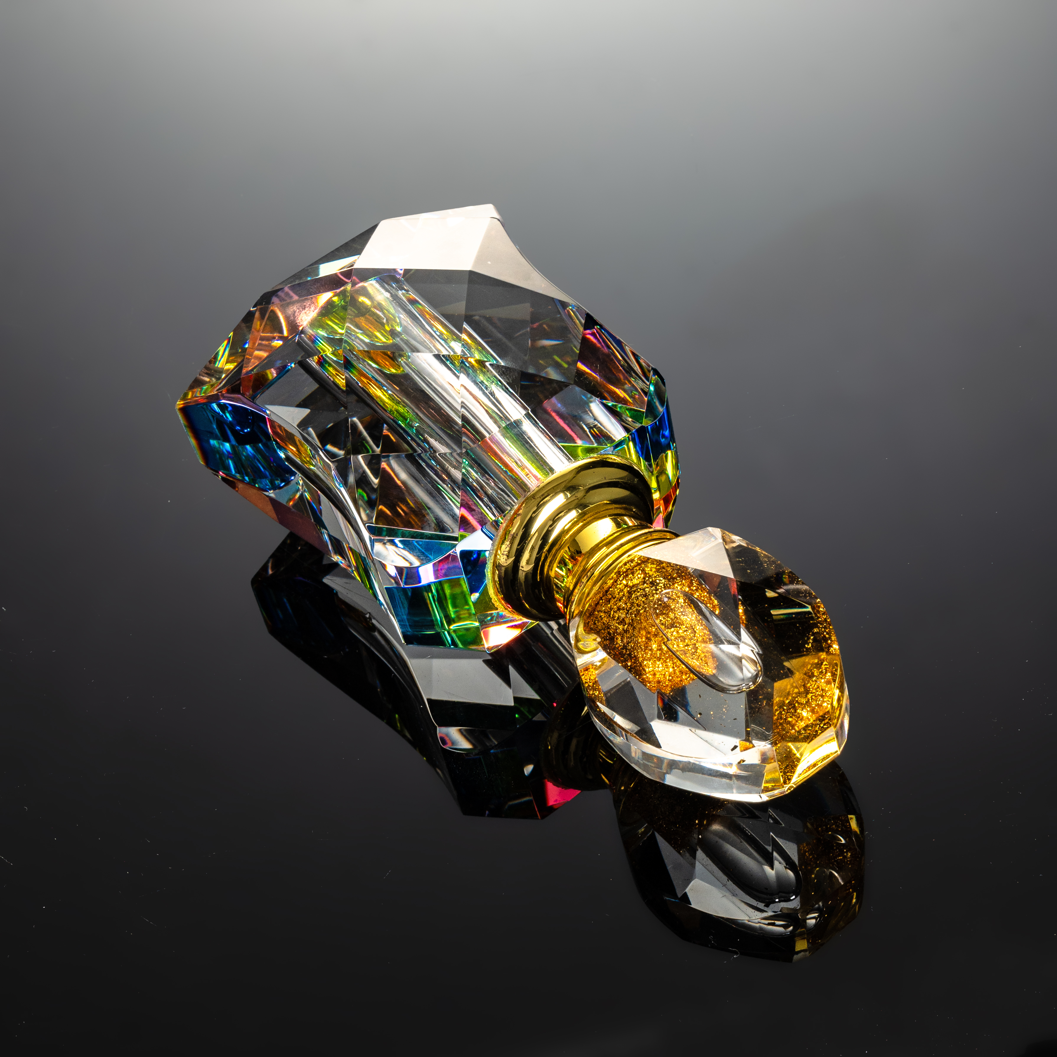 Smallbridge high-grade products wholesale perfume bottle color plating process bottle cap gold foil shape gifts for self use bottle weight 452g