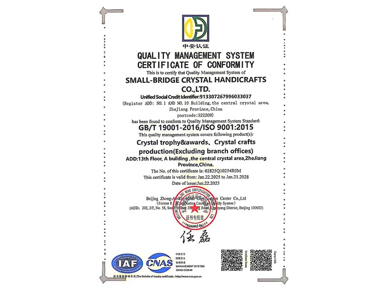 How to Verify a Crystal Supplier’s Certificates