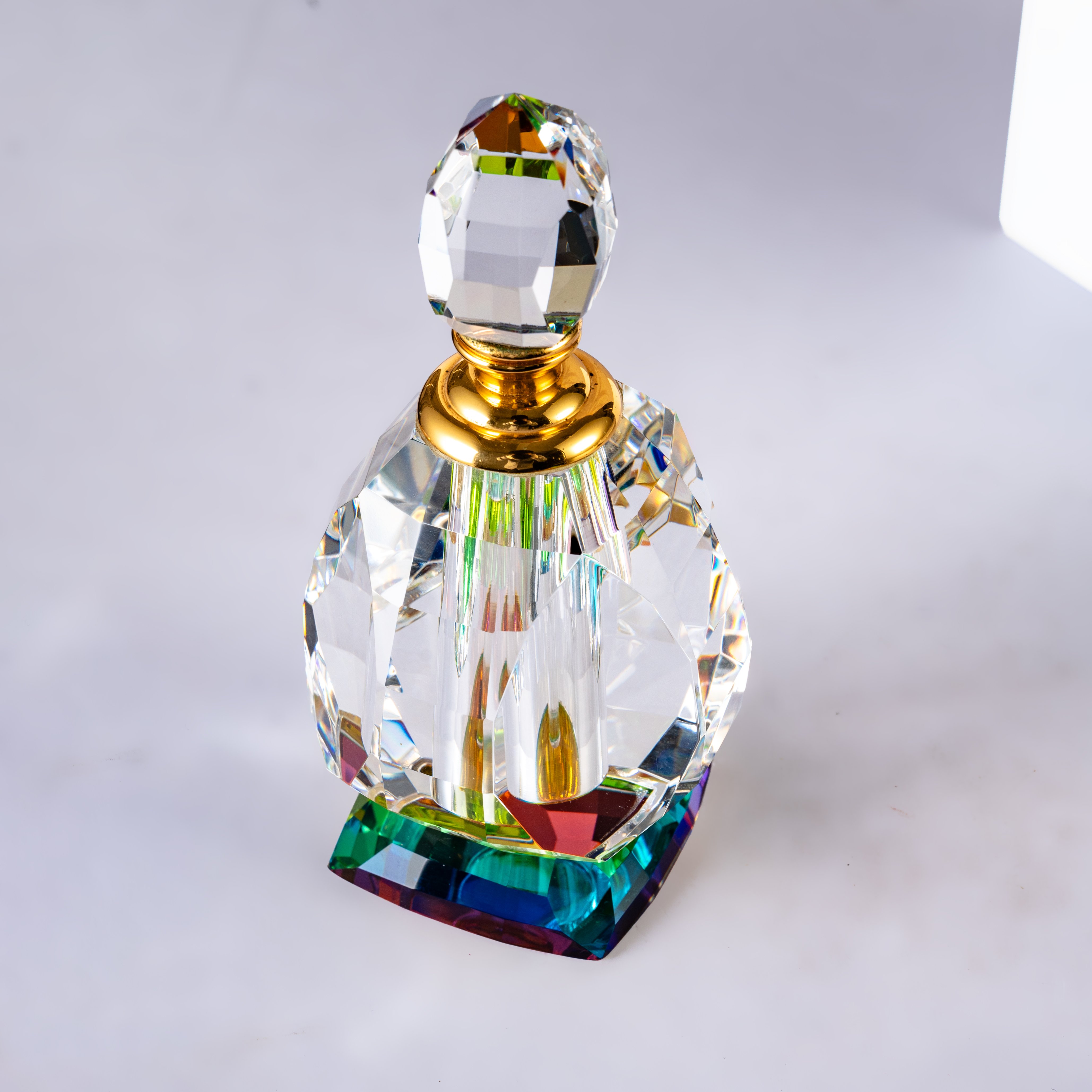 SmallBridge High quality Wholesale Transparent perfume Bottle Black Bottle Cap Bottle Body 533g Essential Oil Bottle Liquid Bottle as a gift for friends