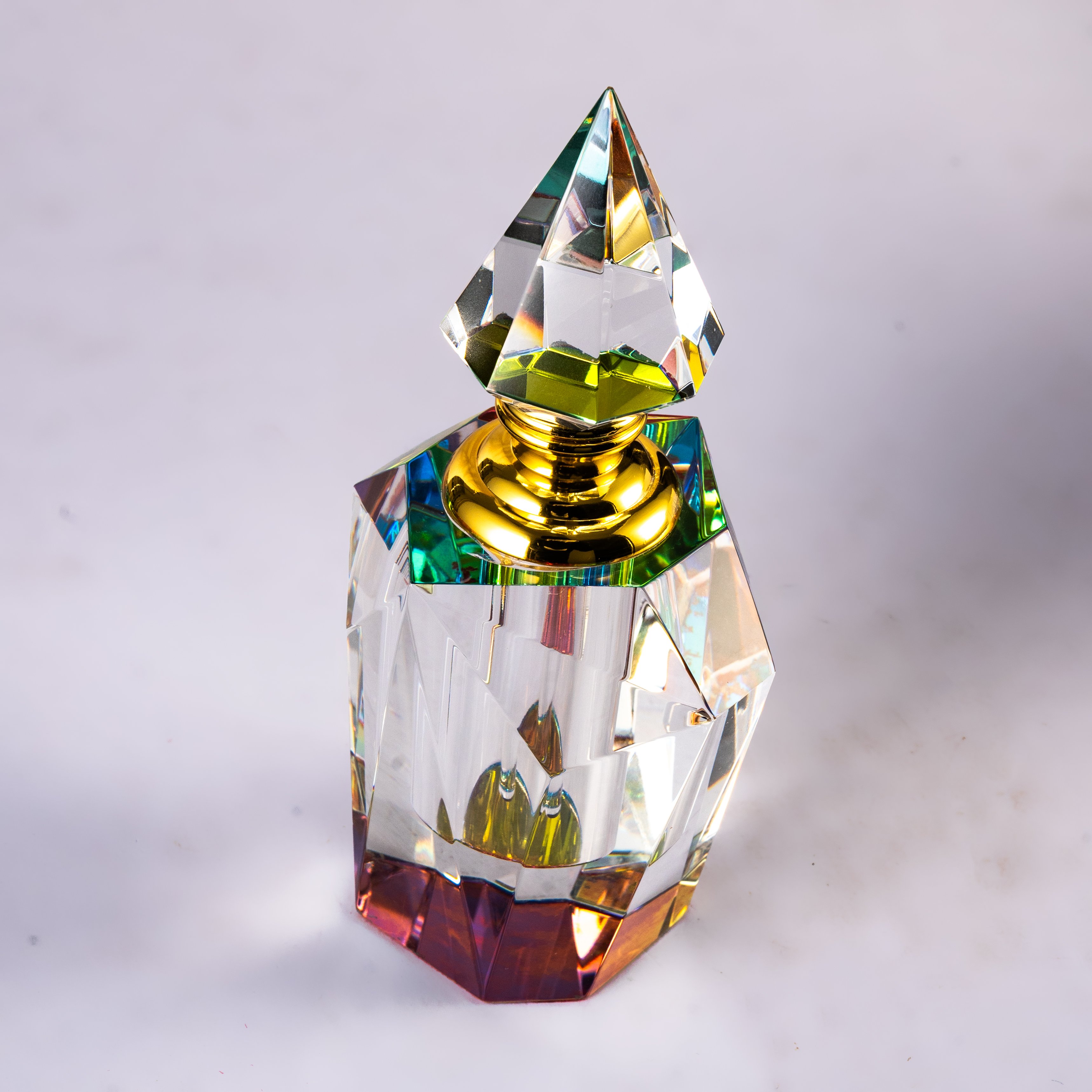 SmallBridge Luxury Crystal parfyymi-pullot maahantuontiin Transparent-väriset kaapattomat kohdat Premium-olutöljy parfyymipullot käytännöllisillä tiputuskeijoilla sopivat kotikäyttöön.