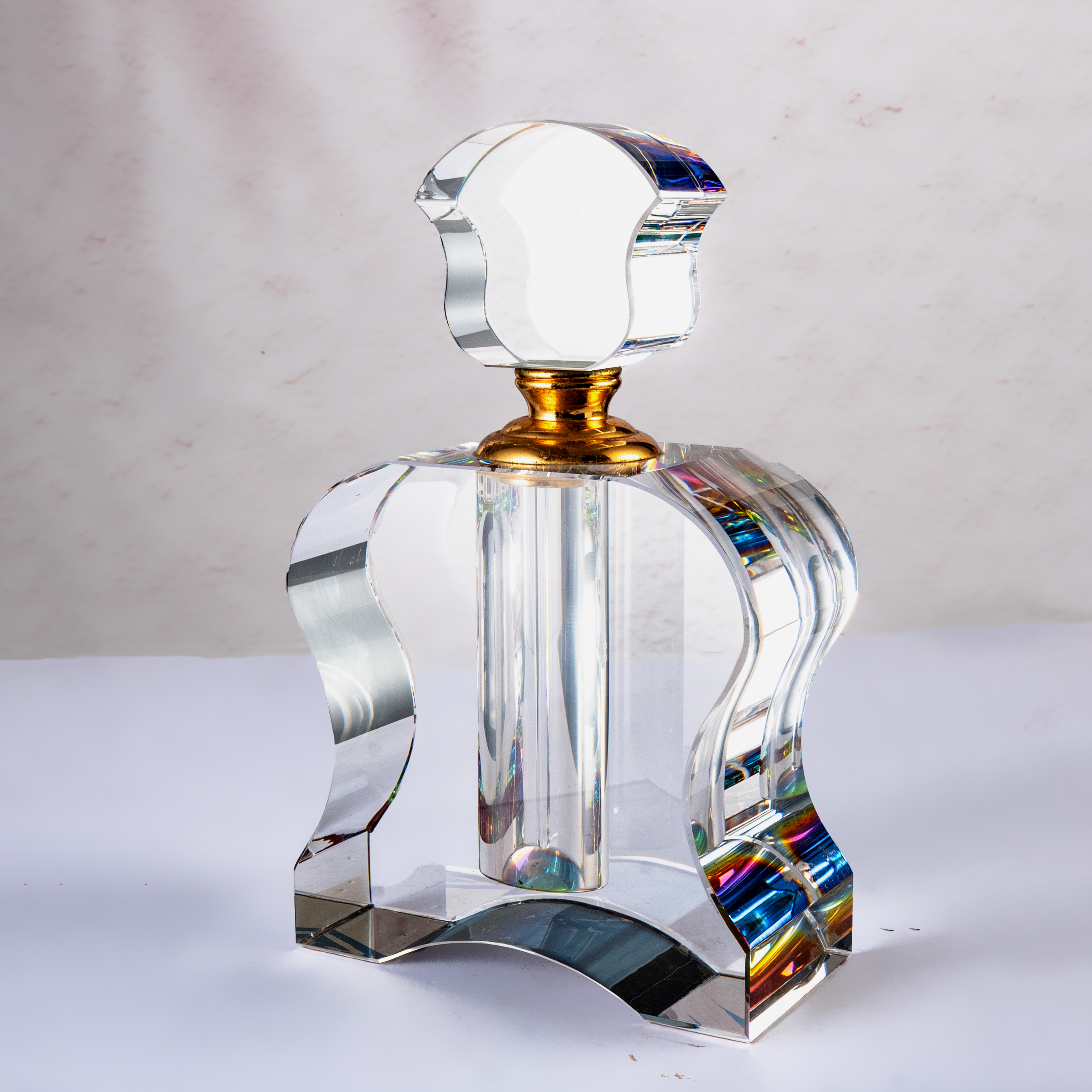 Smallbridge high-grade products wholesale perfume bottle color plated small waist design gift giving self use bottle weight 1546g