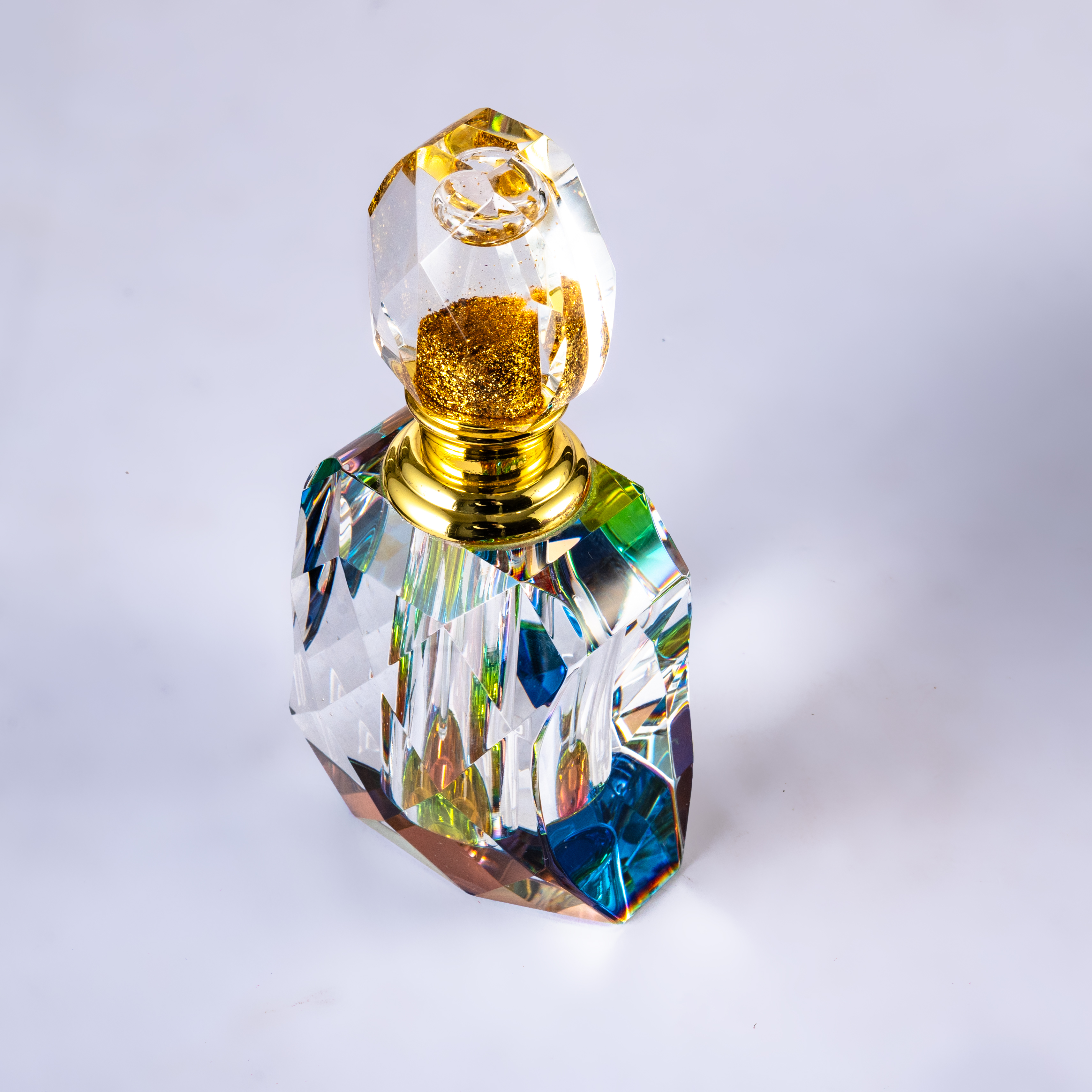 Smallbridge high-grade products wholesale perfume bottle color plating process bottle cap gold foil shape gifts for self use bottle weight 452g