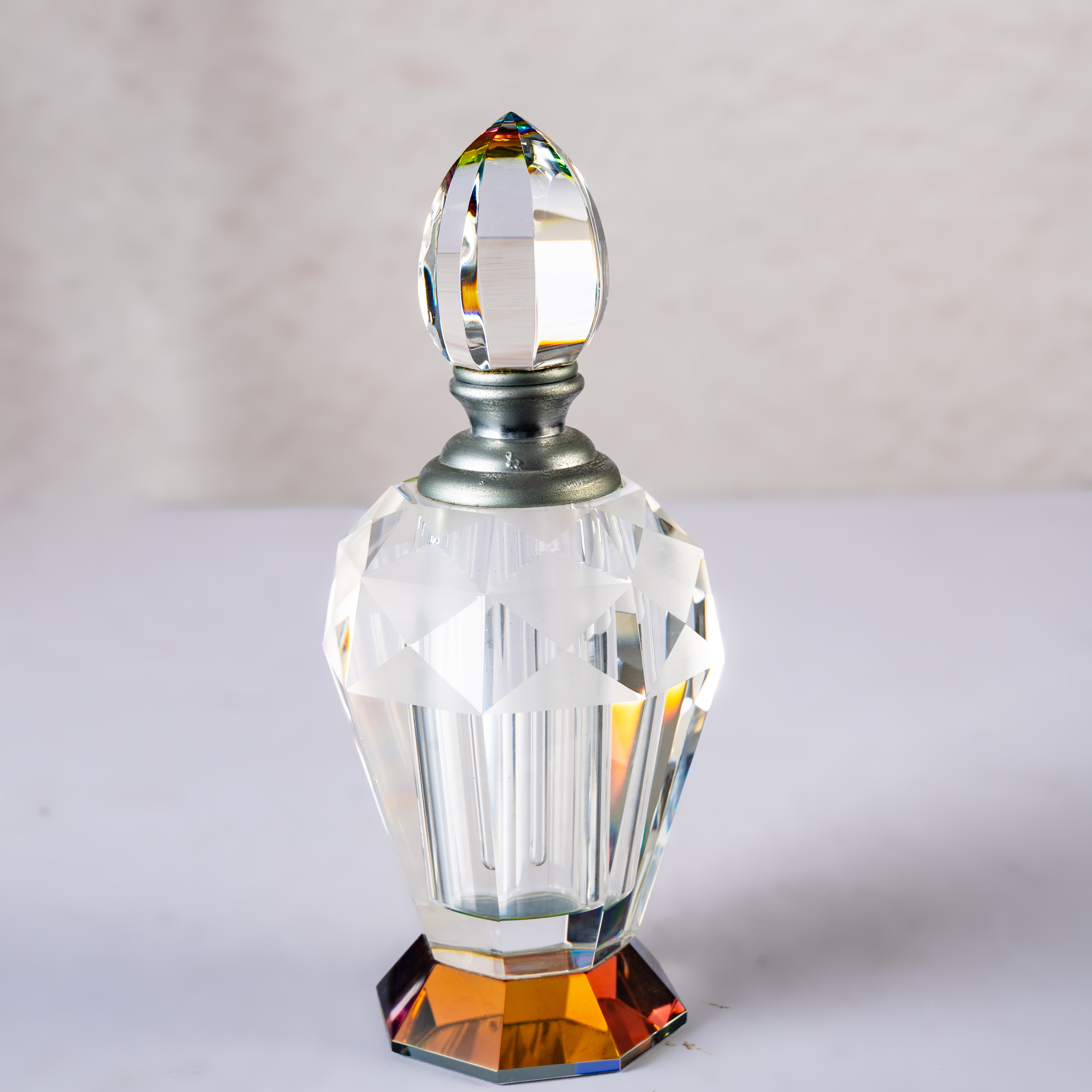 SmallBridge High Quality Wholesale perfume Bottle Color Plating Process Bottle Body 348g Essential Oil Bottle Capacity 12ml Liquid Bottle