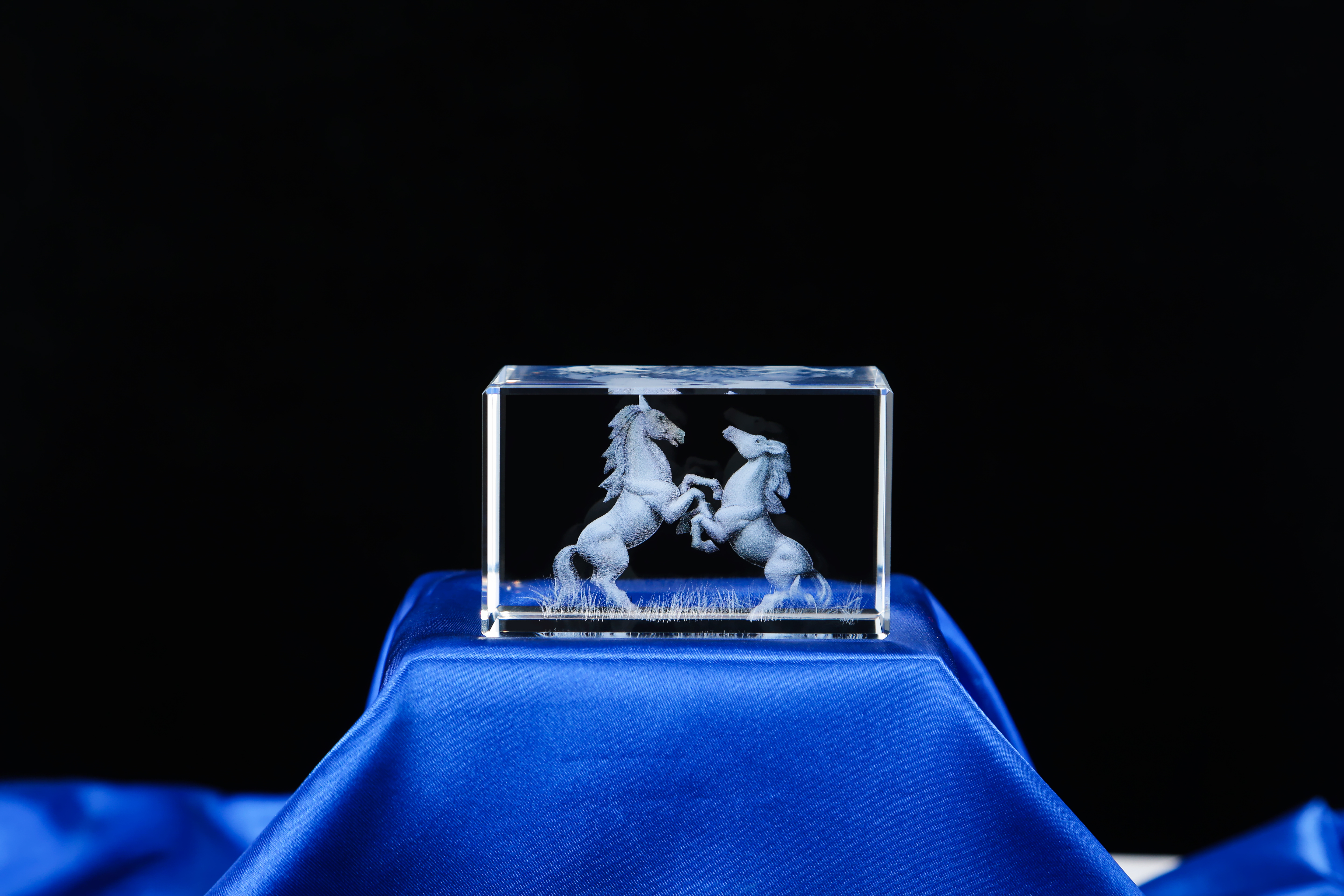 High quality 3d blank crystal block for engraving supplier
