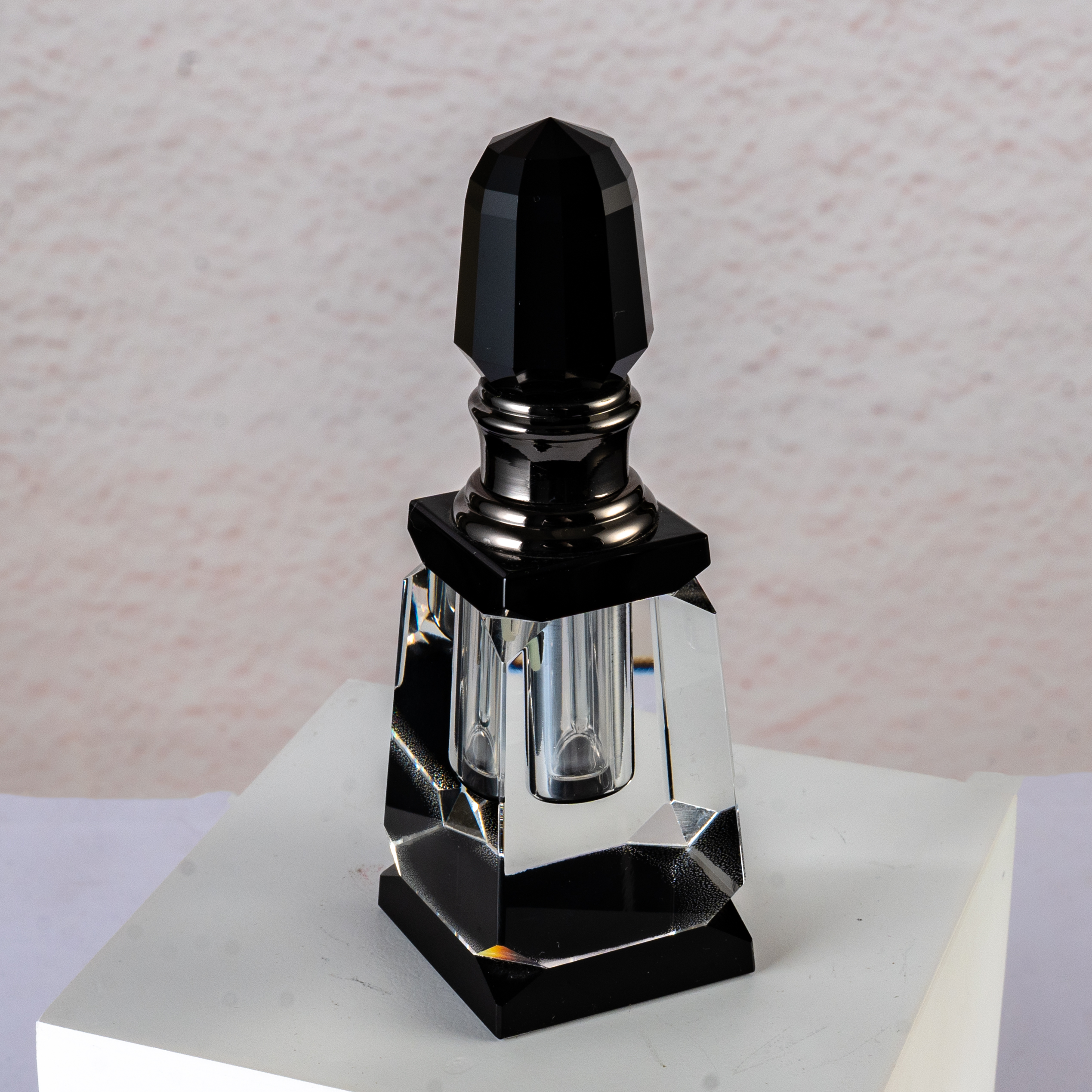 Smallbridge upscale products wholesale perfume bottle black 3ml small capacity size gift giving self use bottle weight 162g
