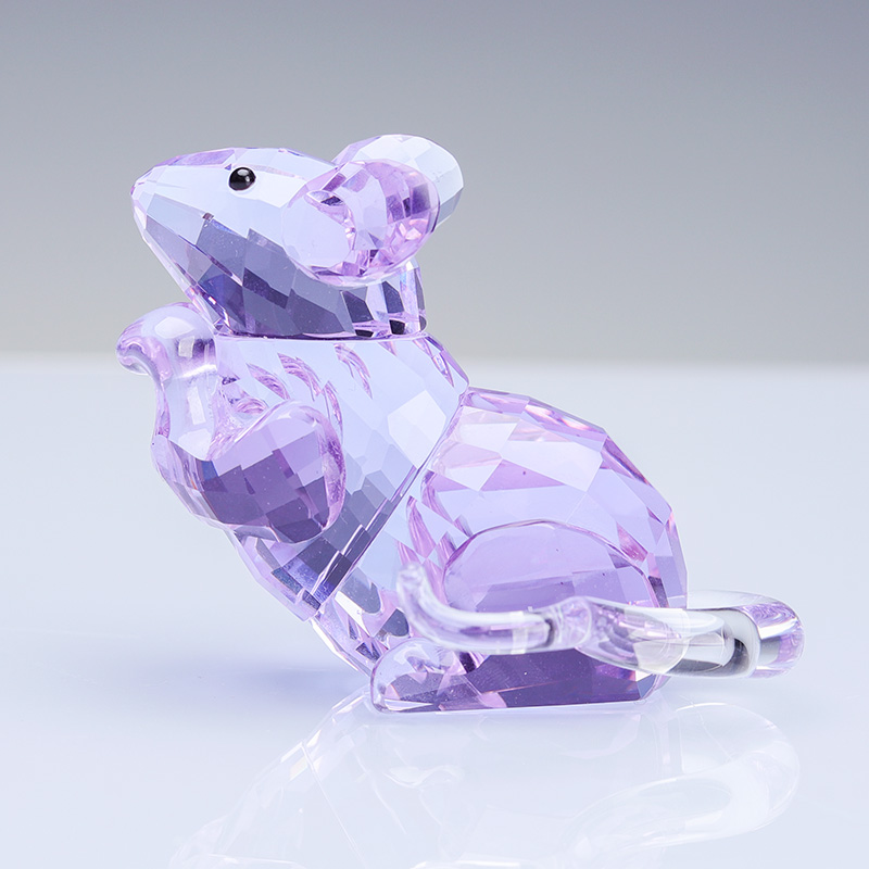Crystal Mouse Cute Small Animal Living Room Decoration Gift for Friends Birthday Gift Customizable Wholesale High Quality