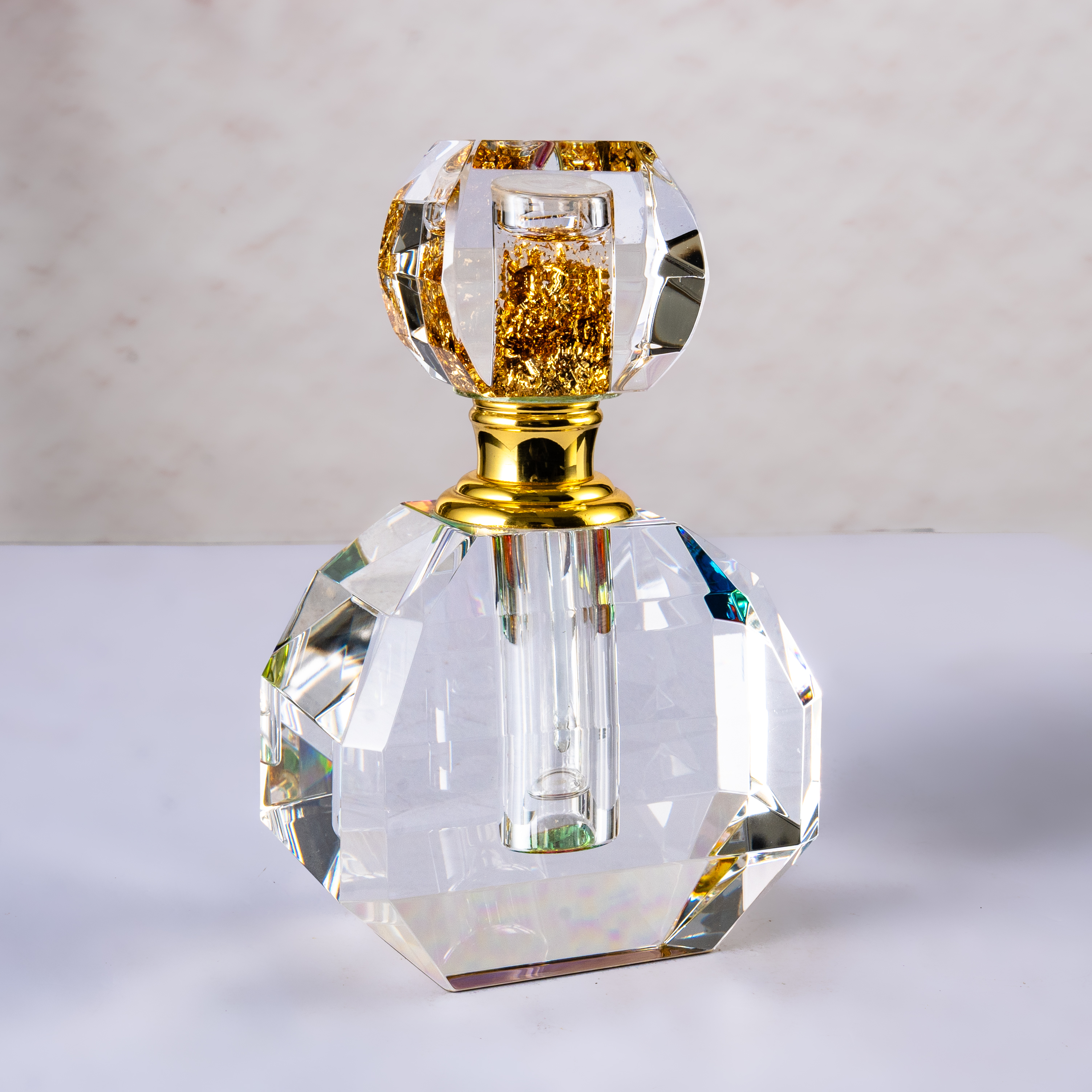 Smallbridge high-grade products wholesale perfume bottle with gold foil for gifts, bottle weight 542g