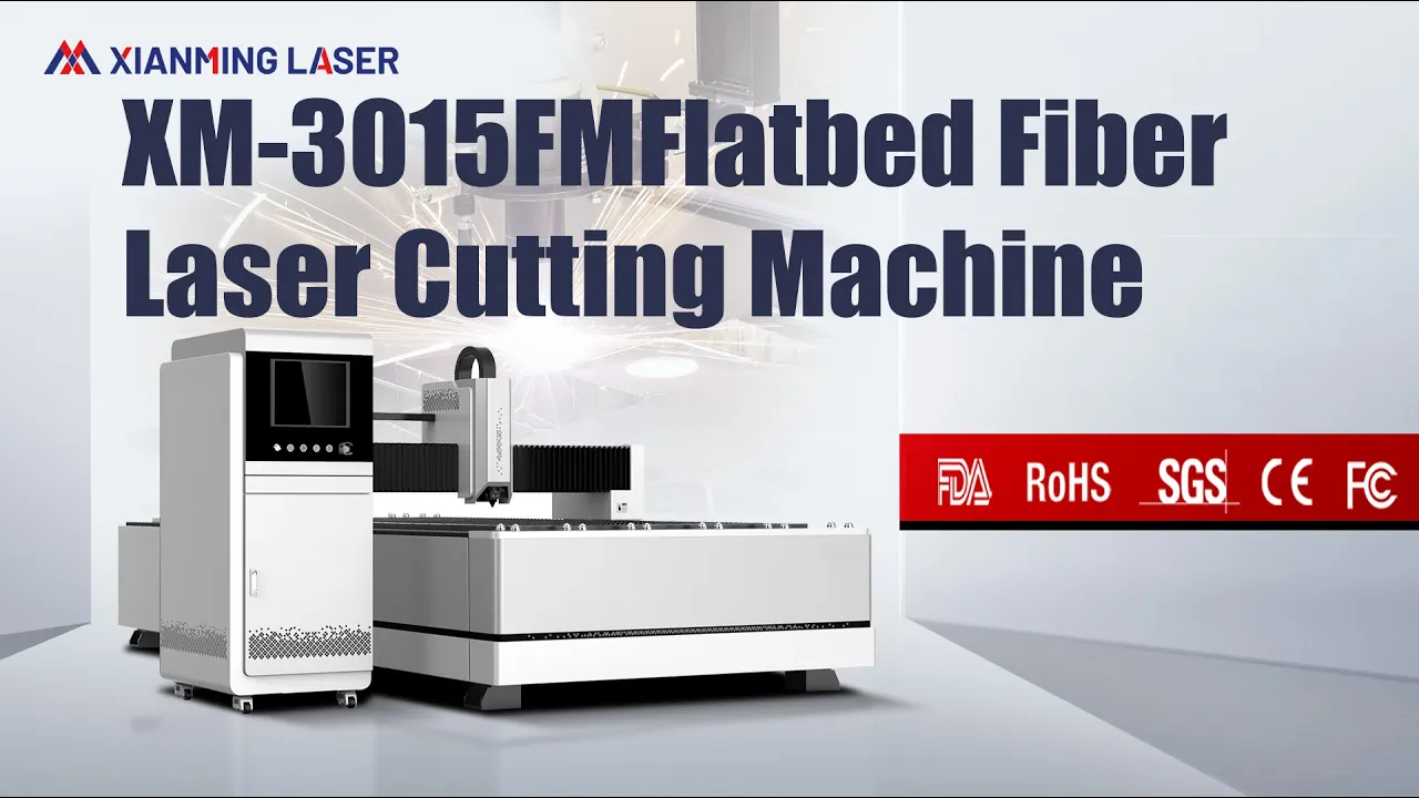 XM 3015 Flatbed Sheet Metal Fiber Laser Cutting Machine