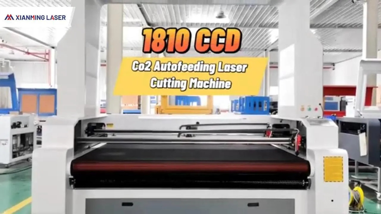 machine de Découpe au Laser CO2 CCD Autofeeding 1810