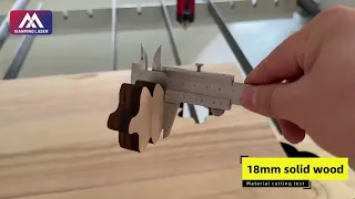 18mm Solid Wood Co2 Laser Cutting Machine display