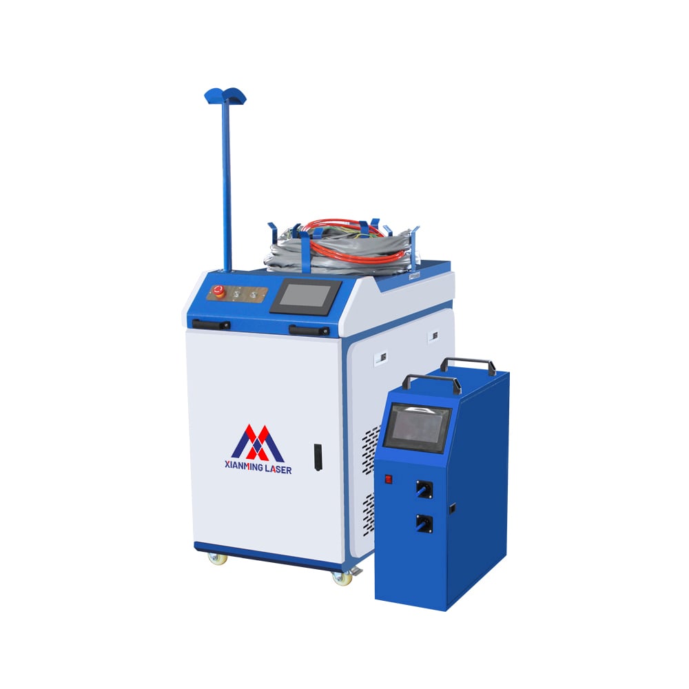 Double Wire Feeder Fiber Laser Welding Machine