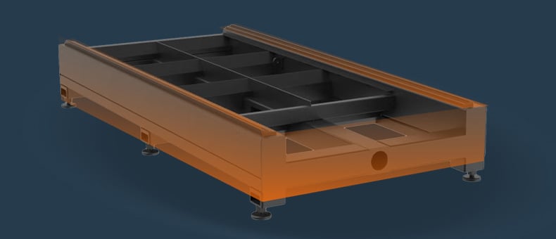 Industrial Machine Bed