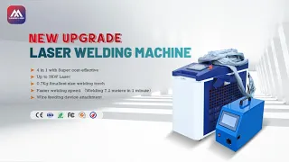 New upgrade Laser Welding Machine -- Professional Laser Equipment Manufacturer