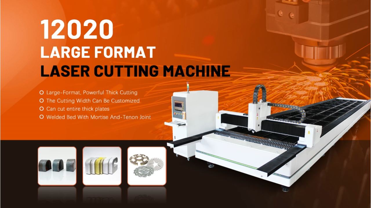 Xianming Laser 12020 Fiber Laser Cutting Machine in Action