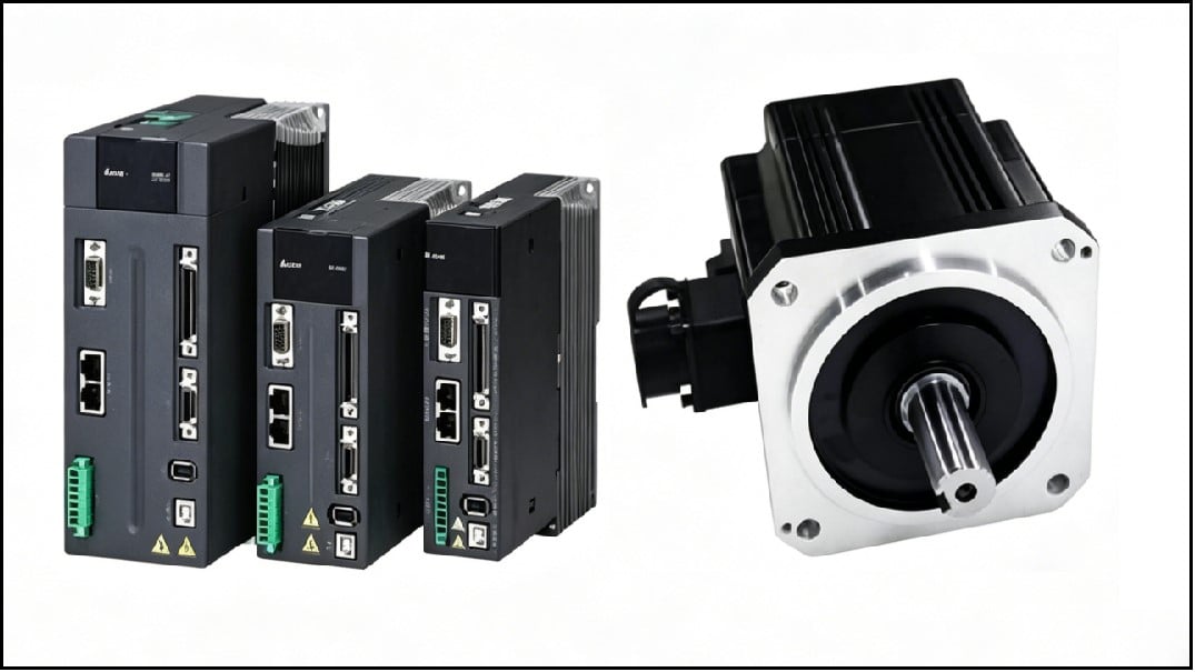 Servo motor and driver