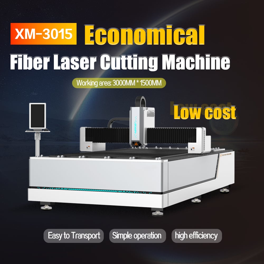 3015 Economical Fiber Laser Cutting Machine