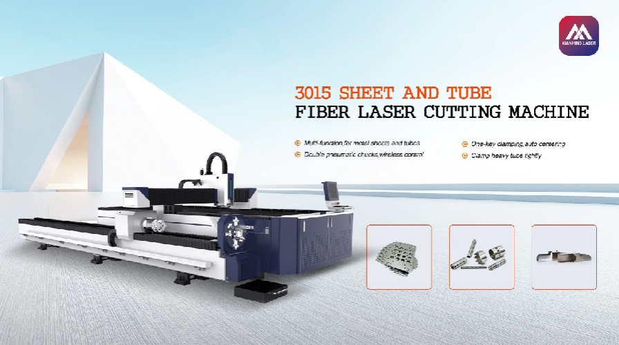 Machines de découpe laser à fibre intégrées trois plaques et tubes expédiées | Xianming Laser