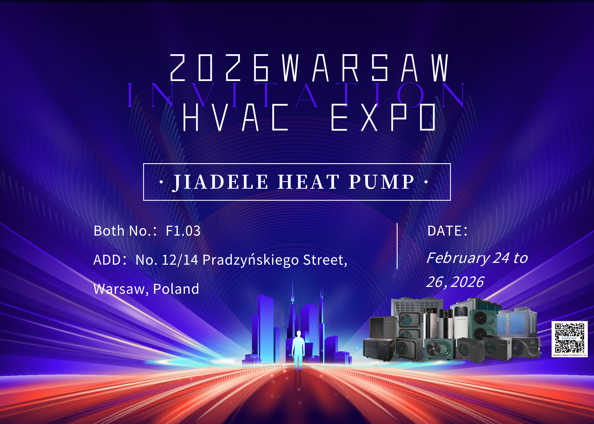 Ausstellungseinladung: Die Warsaw HVAC EXPO 2026 in Polen