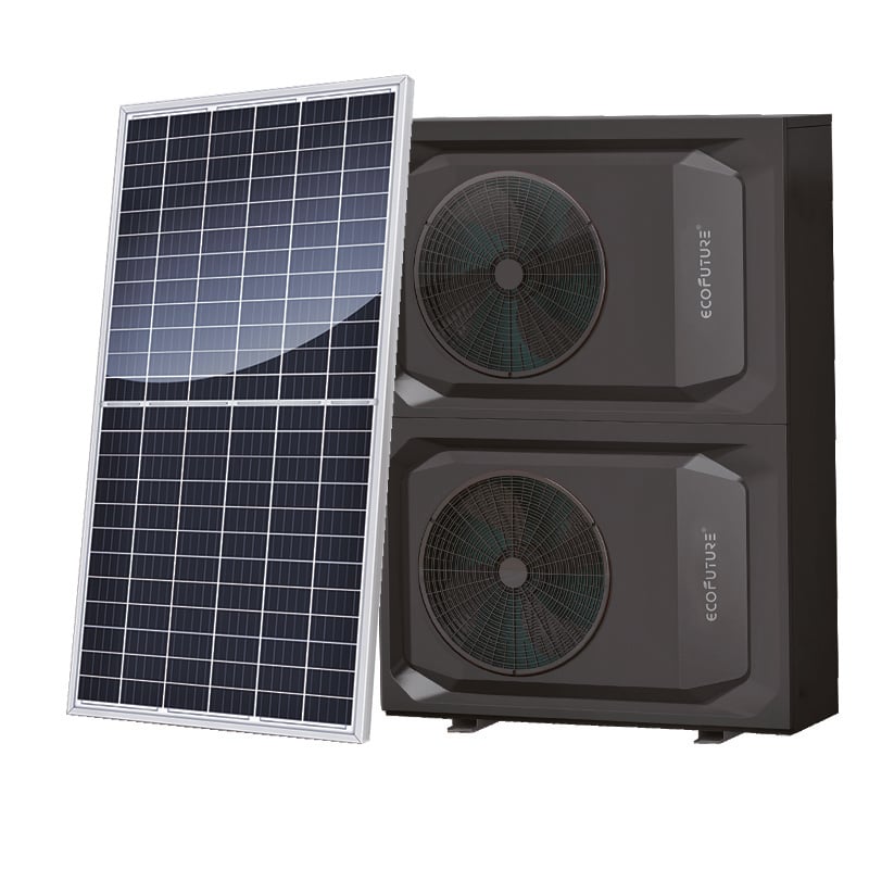 R32 heating cooling DHW solar heat pump air source
