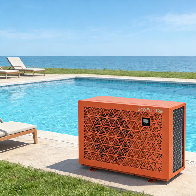 Air Source R32 Inverter Air To Water Swimming pool heater 20kw WIFI