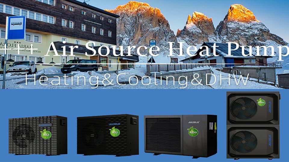 Best selling  air to water heat pumps in the European 