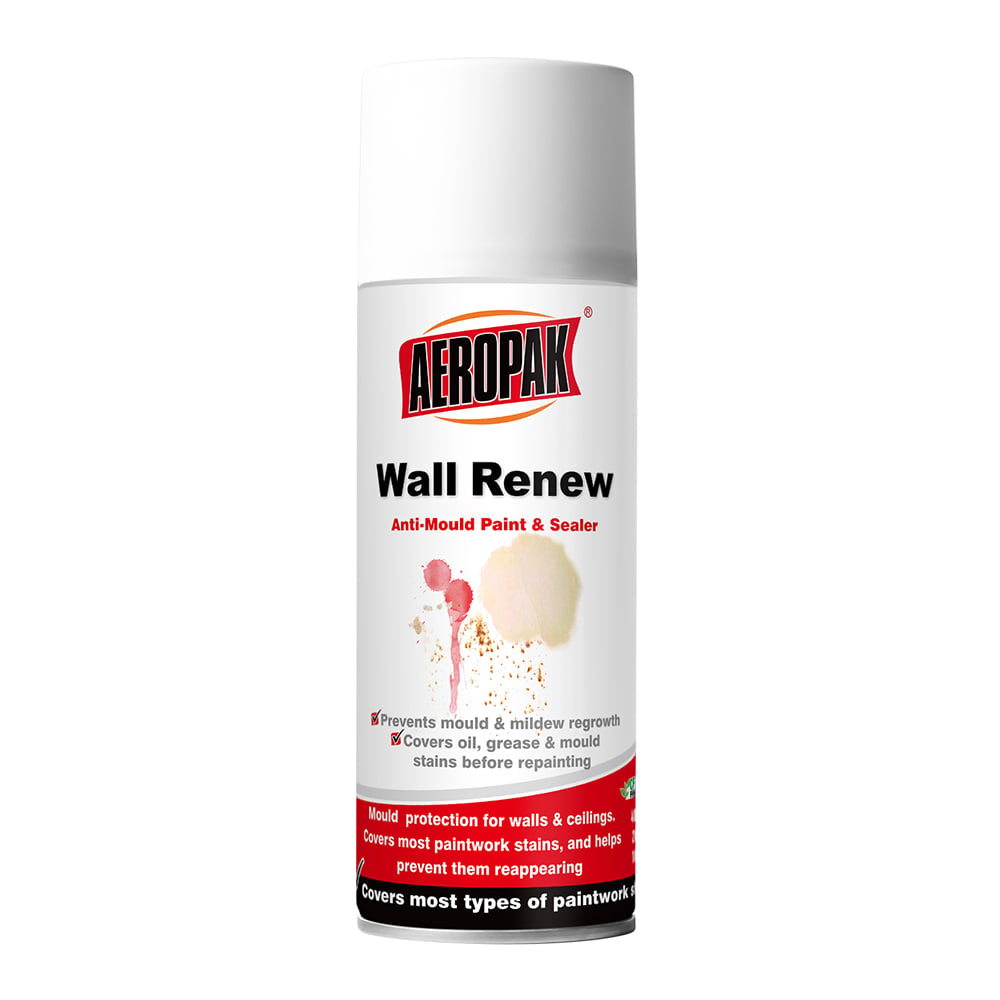 AEROPAK Wall Renew sprey bo'yoq: dog'larini qoplash va zamburug'ni oldini olish uchun