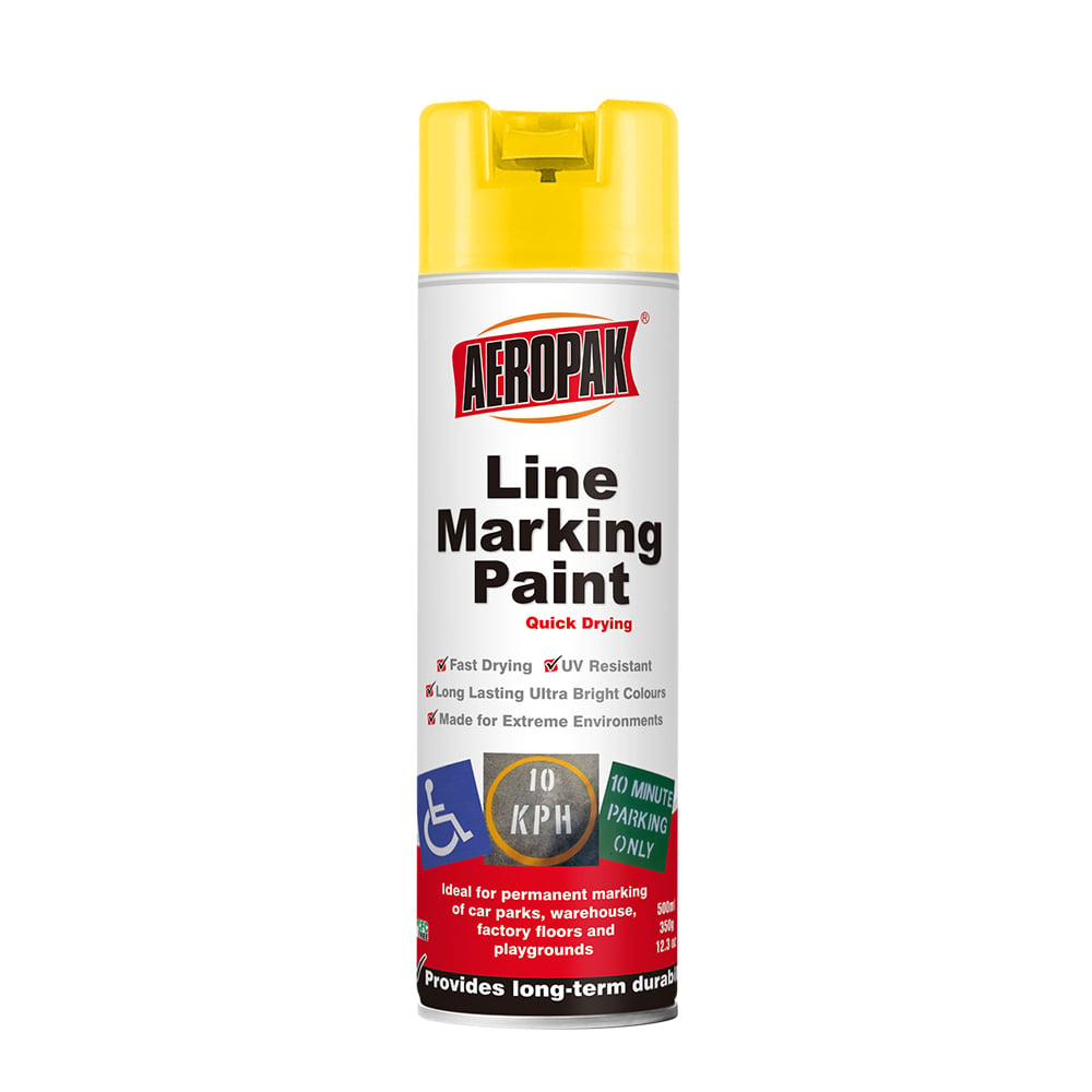 AEROPAK Line Marking Paint Road Traffic Safety Evacuation Line Coating Color Paint