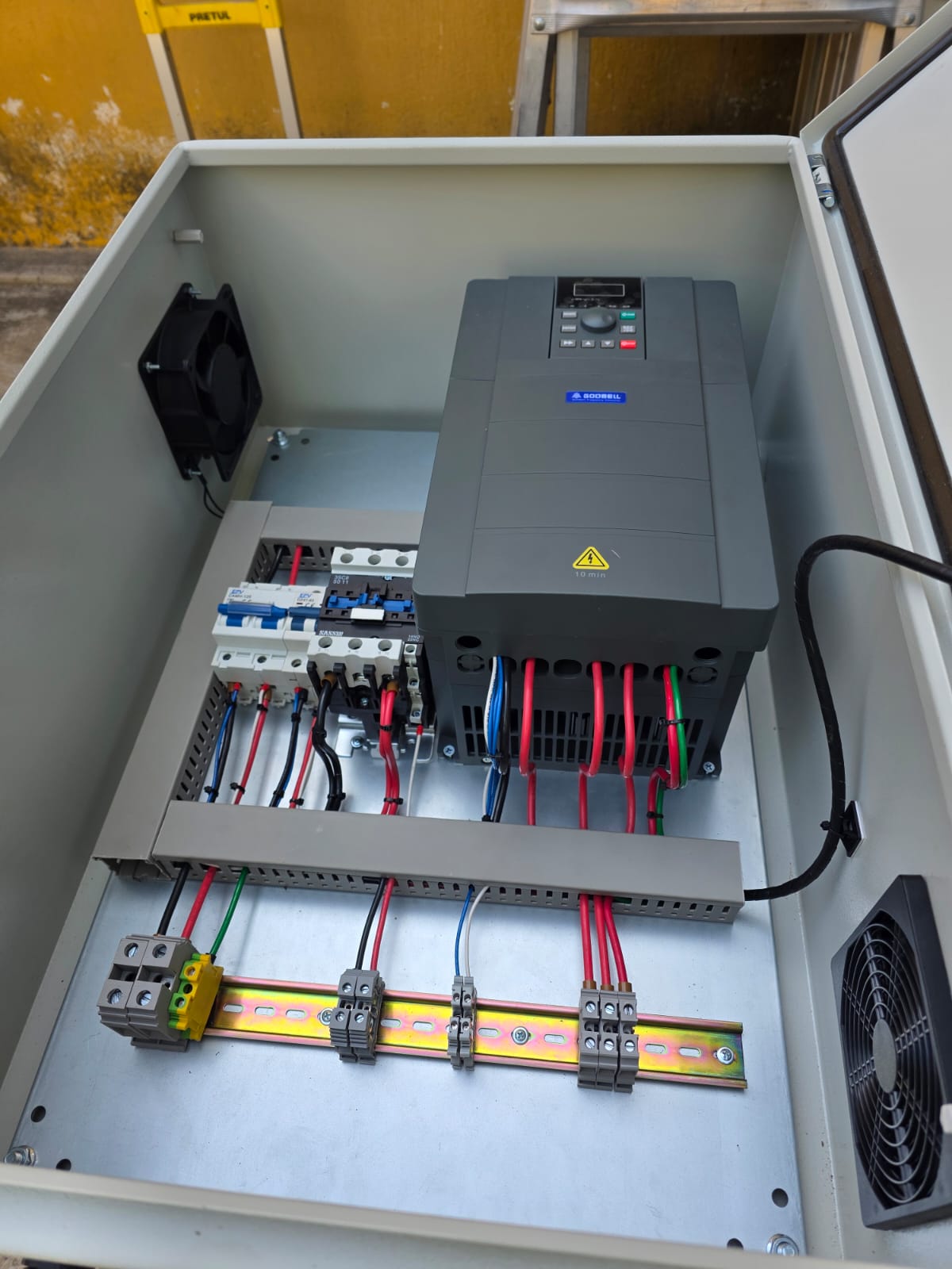 Goldbell G580M Inverter verhoogt productie-efficiëntie in fabriek in Guatemala