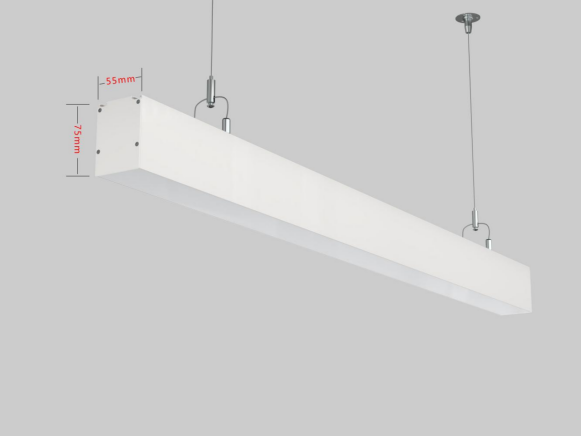 Zgjidhje të dritave lineare LED të dyqaneve - të gjithanshme, të qëndrueshme dhe me kursime energjie