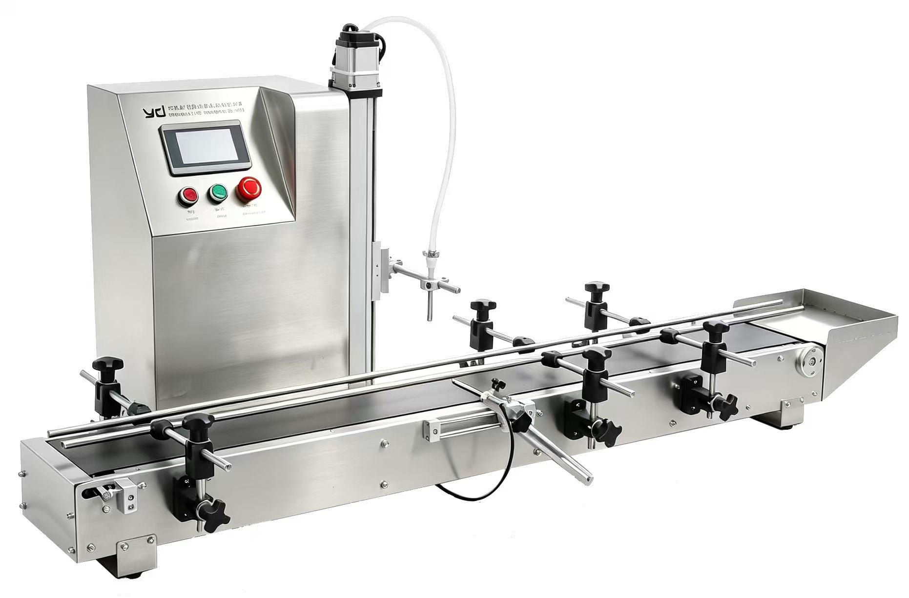 Semi-Automatic Liquid Filling Machine YD-GZ-1 | Desktop Single Nozzle Filler, 10-1000g