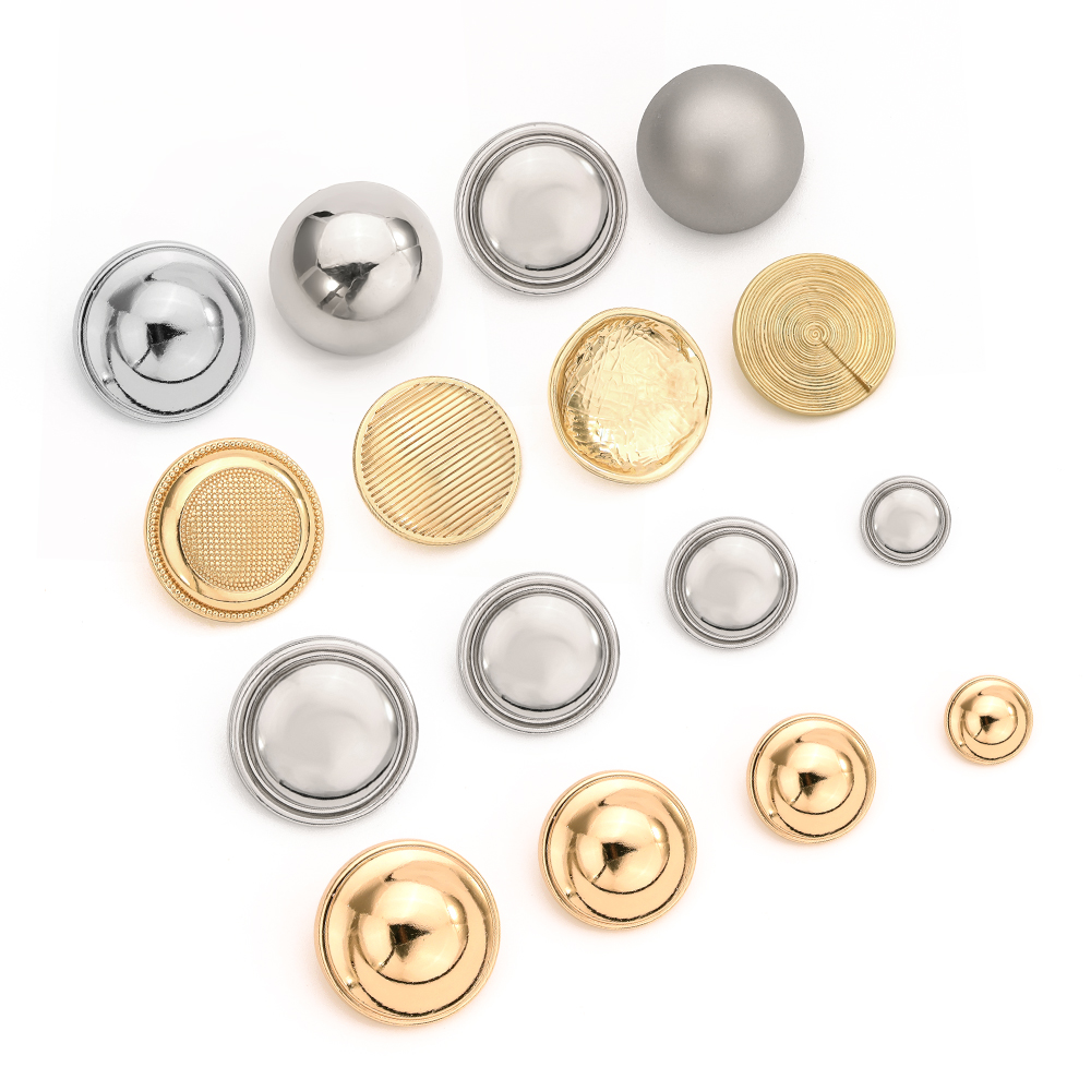 Custom Classic Zamak Metal Shank Buttons