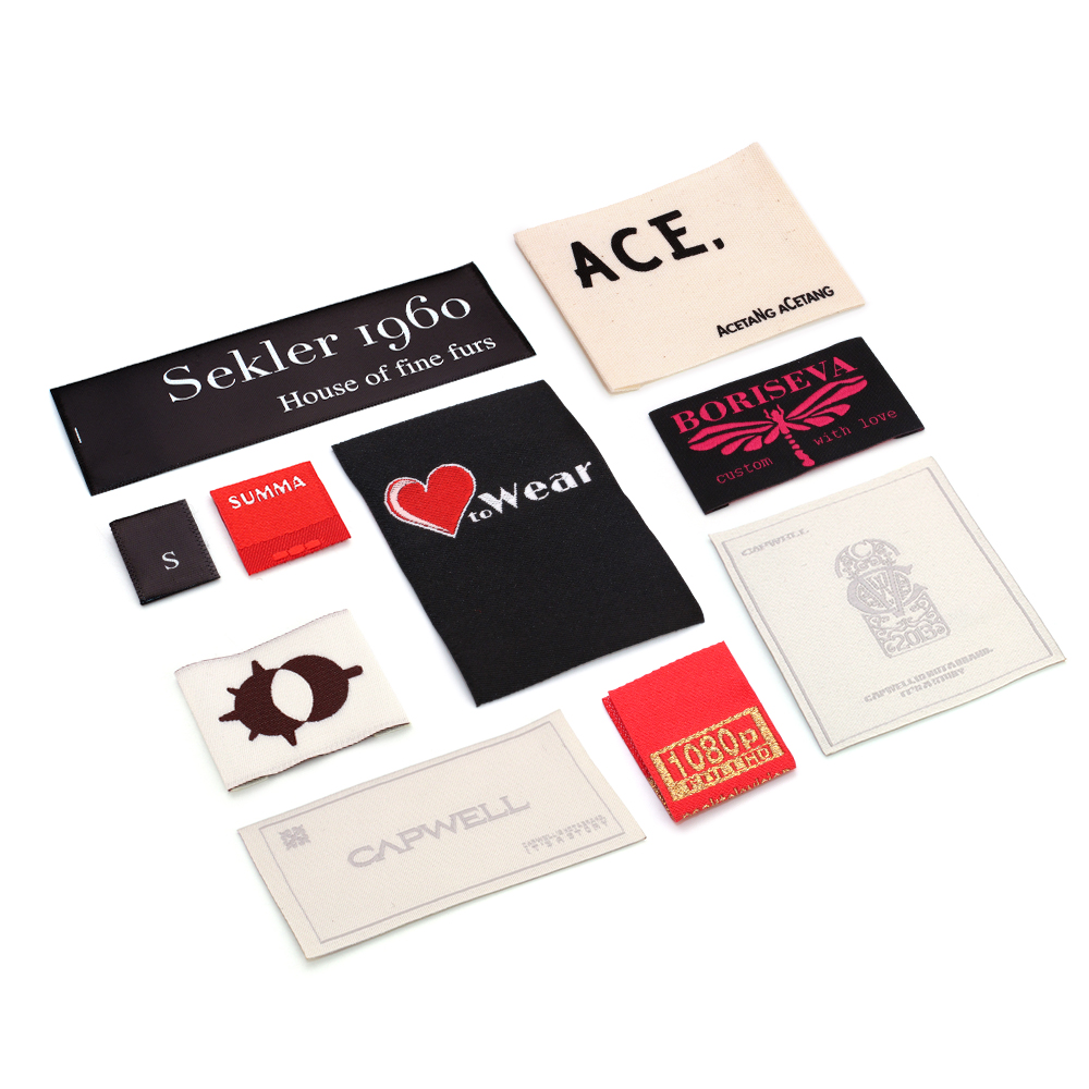 Custom Woven Logo Labels for Garments